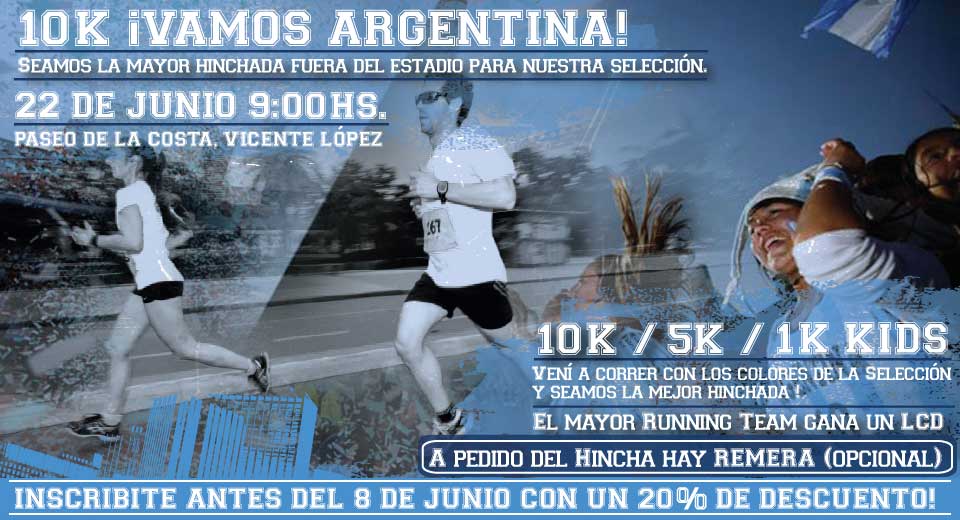 ¡Vamos Argentina!