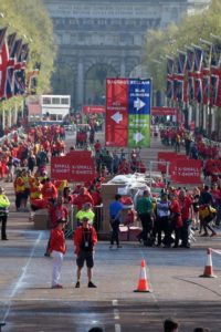 Correr el maratón de Londres para un Charity