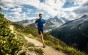 Mike Foote - Running along the Flagere before the 2012 Ultra Trail du Mount Blanc - Chamonix, France